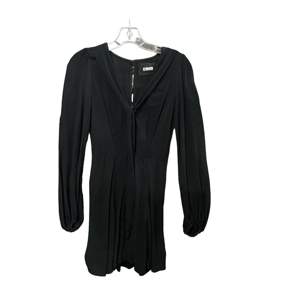 reformation black tie